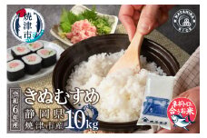 a38-010　令和6年産　ネギトロと相性抜群のお米 きぬむすめ 白米10kg（5kg×2袋）