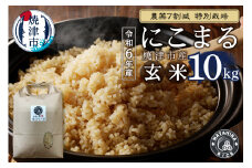a50-150　令和6年産　農薬7割減 特別栽培 にこまる 玄米 10kg（5kg×2袋）