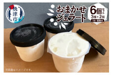 a10-1130　おまかせジェラート100ml×6個セット