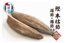 a21-066　焼津産 鰹本節 本枯節 仕上節 1kg（雄節 雌節 混合）