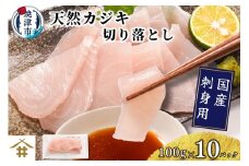 a10-1162　（新）国産 天然カジキ切り落とし 約100g×10パック