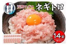 a10-1199　焼津 天然まぐろ ネギトロ 約100g×14袋