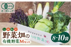 しあわせ野菜畑の有機野菜　Mセット　(安心の有機JAS認証　旬のオーガニック野菜　農場直送便)【1493464】