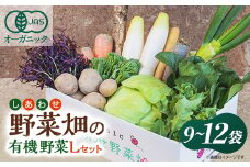 しあわせ野菜畑の有機野菜　Lセット　(安心の有機JAS認証　旬のオーガニック野菜　農場直送便)【1493216】