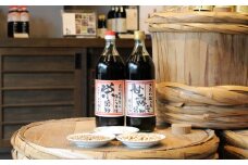 静岡県産＜栄醤油醸造＞天然醸造濃口醤油・再仕込み醤油の2本セット(各900ml)【1091478】