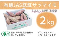 ＜フードロス対応・規格外＞有機サツマイモ　訳あり　有機JAS　期間限定(12～3月発送)【1568590】