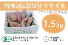 有機サツマイモ　有機JAS認証　オーガニック　期間限定(12、1、2月)【1568579】