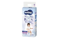 ムーニーマン マシュマロ肌ごこちモレ安心 女の子 ビッグ 38枚×4パック 紙おむつ【1609849】