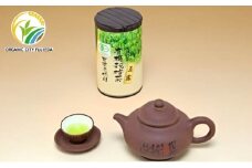 お茶 緑茶 玉露 180g 1缶 有機栽培 オーガニック 静岡茶 日本茶 茶葉 茶缶 セット 静岡県 藤枝市 
