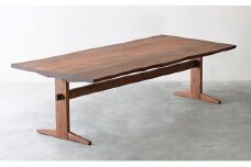 ダイニング テーブル 木製 無垢 ウォールナット ウォルナット 幅 200 奥行 80 秋山木工 家具 シンプル ナチュラル おしゃれ リビング キッチン 国産   静岡県 藤枝市 