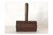 木製 粘着ローラー 木製スタンド セット ブラウン 木工品 お掃除 リビング キッチン 日用品 掃除道具 静岡県 藤枝市 