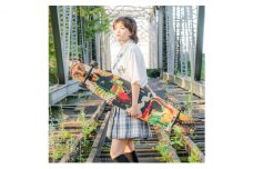 ロングスケートボード コンプリートデッキ アヌビス