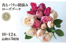バラ 花束 ブーケ 朝摘み Sサイズ 薔薇 花 ばら 花 パフューム ローズ バラの花束 生花 ギフト 花 プレゼント 祝い 卒業式 贈り物 贈答 記念日 バラ バラ花束 バラ朝摘み 香りバラ ギフトバラ 静岡県 藤枝市 
