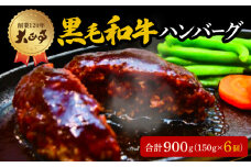ハンバーグ 国産 和牛 900g 150g × 6個入り 創業120年 大正亭 自家製 デミグラスソース 家庭用 レシピ付き 小分け 冷凍 人気 おすすめ 静岡県 藤枝市