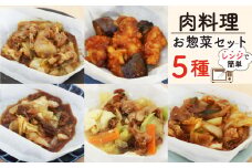 肉料理 ミールキット 5種 セット 紙包み  簡単 料理 冷凍 おかず レンジ 調理 韓国 惣菜 料理 おつまみ 静岡県 藤枝市 