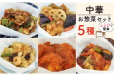 中華料理 ミールキット 5種 セット 紙包み 簡単 贅沢 料理 冷凍 おかず レンジ 調理 料理 おつまみ 静岡県 藤枝市 