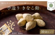 飴 きなこ飴 10袋 あめ きなこ きなこ棒 駄菓子 黒糖 無香料 無着色 水飴 大豆 アメ おかし お菓子 おやつ 昔ながら 間食 食べ比べ スイーツ 老舗 ご当地 静岡県 藤枝市 甘信堂製菓