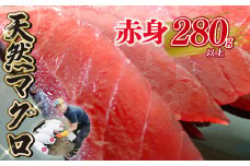 天然 マグロ 赤身  約 280g 以上 鮪 刺身 漬け 丼 魚 魚介 海鮮 静岡県 藤枝市