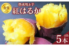 熟成焼き芋5本セット（紅はるか） ※北海道、沖縄、離島への配送不可