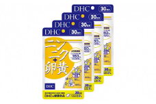 DHC ニンニク＋卵黄 30日分×4個 セット サプリメント 健康食品 ビタミン 健康 ヘルシー サプリ 美容 人気 厳選 ニンニク卵黄 にんにく 大蒜 にんにく卵黄 中高年 袋井市