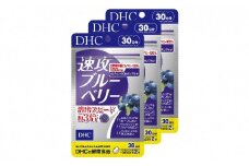 DHC 速攻 ブルーベリー 30日分×3個セット アントシアニン サプリメント 健康食品 ビタミン 健康 ヘルシー サプリ 美容 人気 厳選 かすみ 視力 改善 老眼 眼精疲労 袋井市