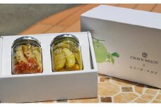 【限定生産】クラウンメロンベビーピクルス ２瓶セット メロン 贈り物 ギフト クラウンメロン 子メロン おつまみ 人気 厳選 袋井市
