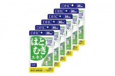 DHC はとむぎエキス 30日分×6個セット 健康食品 ビタミン 老化 加齢 健康 ヘルシー サプリ 美容 美肌 ハトムギ 人気 厳選 袋井市