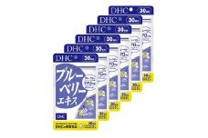 DHC ブルーベリーエキス 30日分×6個セット ビタミン 健康 ヘルシー サプリ 加齢 老化 中高年 サポート 視力 かすみ 眼精疲労 老眼 人気 厳選 袋井市