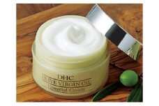 DHC オリーブバージンオイル エッセンシャルクリーム  美肌 美容 天然オイル 天然成分 無香料 無着色 人気 厳選 袋井市