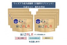 おまとめ6点セット　ウィズアラ成犬成猫用（ペット用サプリメント）