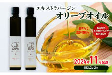 【五つ星ホテル指名買い】 トスカーナ産 エキストラ バージン オリーブオイル (183.2g×2本)【2024年11月発送】 調味料 油 オリーブ油 食用油 静岡県 袋井市