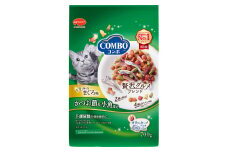 《ペットフード》日本ペットフード コンボ キャット まぐろ味・かつお節・小魚添え 700g(140g×5袋入) ×12袋(ケース)