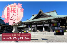 引換券 法多山名物だんご限定商品 桜だんご 【引換日時:2025年3月22日(土)13時～16時】だんご チケット 袋井市