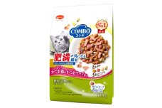 コンボ キャット 肥満が気になる猫用 まぐろ味・かつお節・かつおチップ添え 600g ｘ12(ケース単位) キャットフード