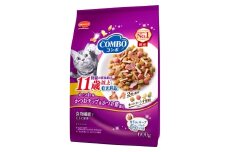 コンボ キャット 毛玉対応11歳以上 かつお味・かつおチップ・かつお節添え 600g ｘ12(ケース単位) キャットフード