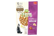 コンボ ピュア キャット 毛玉排出サポート まぐろ味・鶏肉・かつお節添え 200g ｘ12(ケース単位) キャットフード