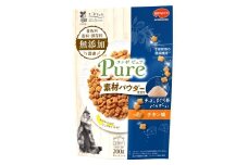 コンボ ピュア キャット チキン味・チーズ＆まぐろ節パウダー仕立て 200g ｘ12(ケース単位) キャットフード