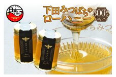 ＜下田みつばち＞下田産ローハニー(生はちみつ)2本セット　[下田みつばちのローハニー はちみつ 国産 非加熱 百花蜜 生はちみつ 純粋 ハチミツ 蜂蜜 ハニー ローハニー お取り寄せ お土産 ビタミン ミネラル 無添加 発酵食品 セット 150g 2本 静岡 伊豆 下田産]