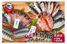 【小木曽商店】干物詰合せ【A・Bセット】　定期便　２ヶ月　毎月