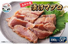 ＜漁師特製＞漬けマグロ一人前100g×5パック【1499053】
