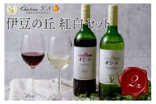 中伊豆ワイナリー  伊豆 プロローグ ワイン  紅白 セット （レッド ・ホワイト 各750ml）【静岡県 伊豆市 中伊豆ワイン 果実酒 レッド ホワイト  お酒　 醸造 赤 白 ワイン 伊豆 大地  巨峰 オリジナル 熟成 フルーティ  洋ナシ ブレンド 飲みやすい シャルドネ 信濃リースリング ミディアムボディ 赤ワイン 酸味  ギフト 酒 　家飲み パーティ 晩酌  手土産】 015-004
