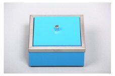 ASH BRICK clean　卓上型灰皿　水色