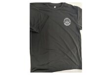 おまねこTシャツ【黒・Ｌサイズ】