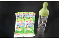フィルターインボトル （750ml） 1本 & 深蒸し茶 （約100g×5袋） セット【緑茶】 お茶 茶 日本茶 静岡茶 茶葉 飲料
