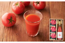 菊川産あかでみトマト100％のトマトジュース 780ml×1本 ＆ あかでみトマトで煮込んだミネストローネ3個セット ジュース トマトジュース ストレート スープ