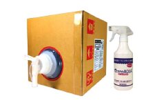 除菌･消臭剤 エコノアクア 5L バックインBOX スプレー用 空ボトル 1本付【配送不可：沖縄・離島】 消臭剤 消臭スプレー 詰替え用 業務用