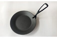 鍛造フライパン （ハンドル・ケース付き）【フライパン】｜ 調理器具 コンパクト アウトドア キャンプ 鉄 焚き火 直火 IH