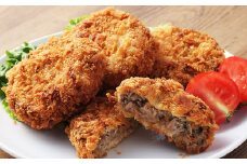 【12ヶ月定期便】 夢咲牛 メンチカツ 計約800g 約80g×10個 ｜ 遠州夢咲牛 惣菜 おかず 冷凍