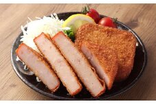【6ヶ月定期便】分厚いハムカツ 計約1.1kg 約110g×10個 ｜ ハムカツ ハムかつ ハム 厚切り 惣菜 冷凍