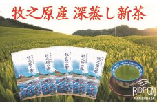 098-1  【5月より新茶出荷】 牧之原産 おいしい 新茶 5本 セット お茶 茶 深蒸し 煎茶 旬 日常 のし 熨斗 贈答 ギフト 静岡県 牧之原市 澤田行平商店